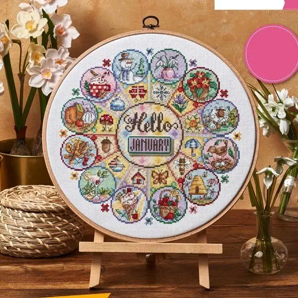 [CC4270 - Buon anno] Kit per r - Cross Stitch Stamped Kits Beginners recensione e prezzo