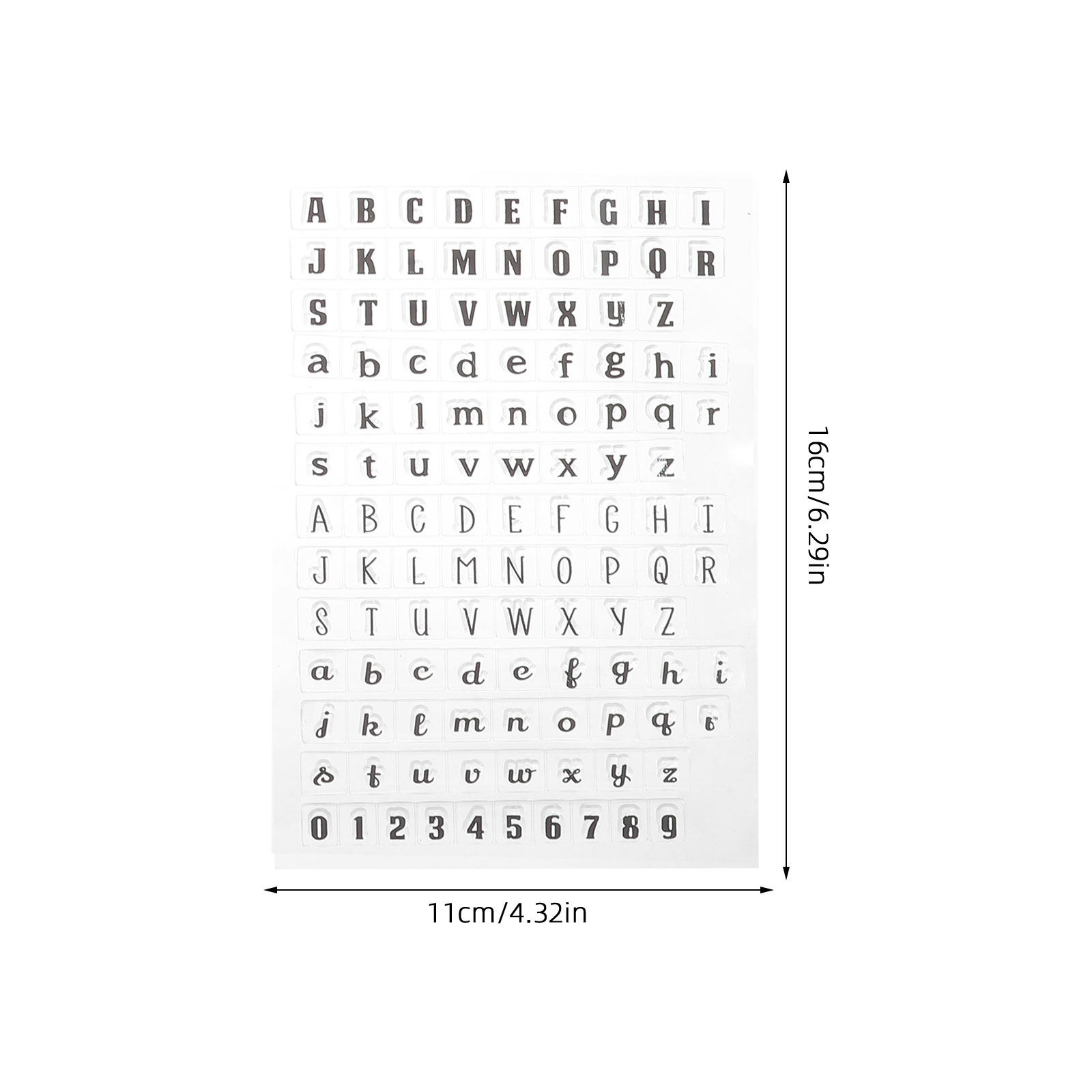 4 pezzi di timbri trasparenti  - Clear Silicone Stamps For Card Making recensione e prezzo
