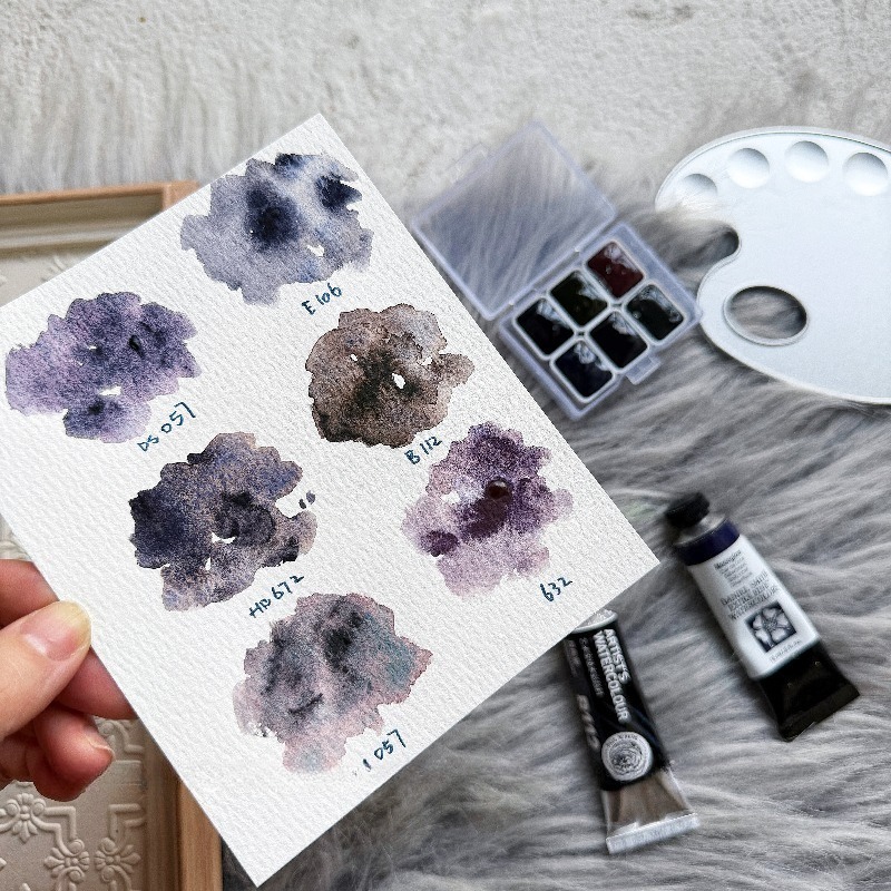 Collezione White Night: 6 Colo - Watercolor Paint Set Solid Pigment recensione e prezzo